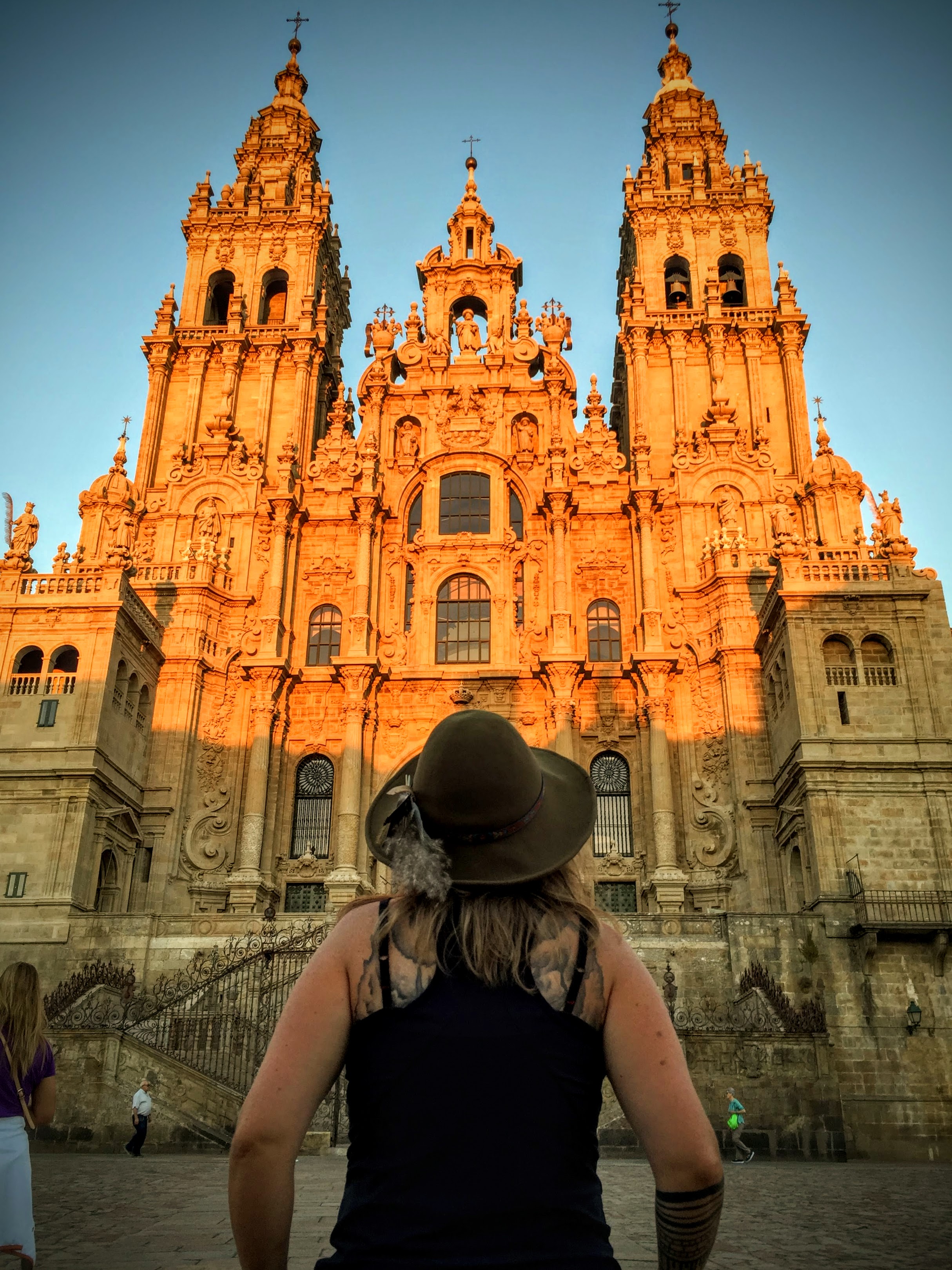 On the Camino trail